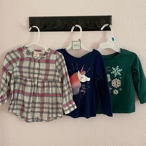 Long Sleeve Toddler girl bundle size 18M